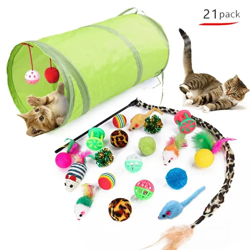 Kätzchen Spielzeug Vielfalt Pack-Haustier Katzen spielzeug Kombination Set Katzen spielzeug lustige