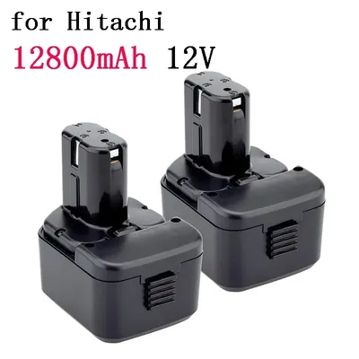 Neue 12V Batterie 12800mah 12V wiederauf ladbare Batterie für hitachi eb1214s 12V eb1220bl eb1212s