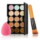 Concealer + Foundation pinsel Make-Up set Kit Creme Basierend Professionelle Contour Palette Make up