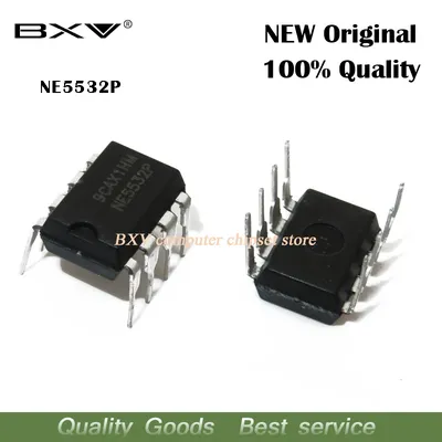 10pcs ne5532p dip8 ne5532 dip 5532p dip-8 neues original ic Image