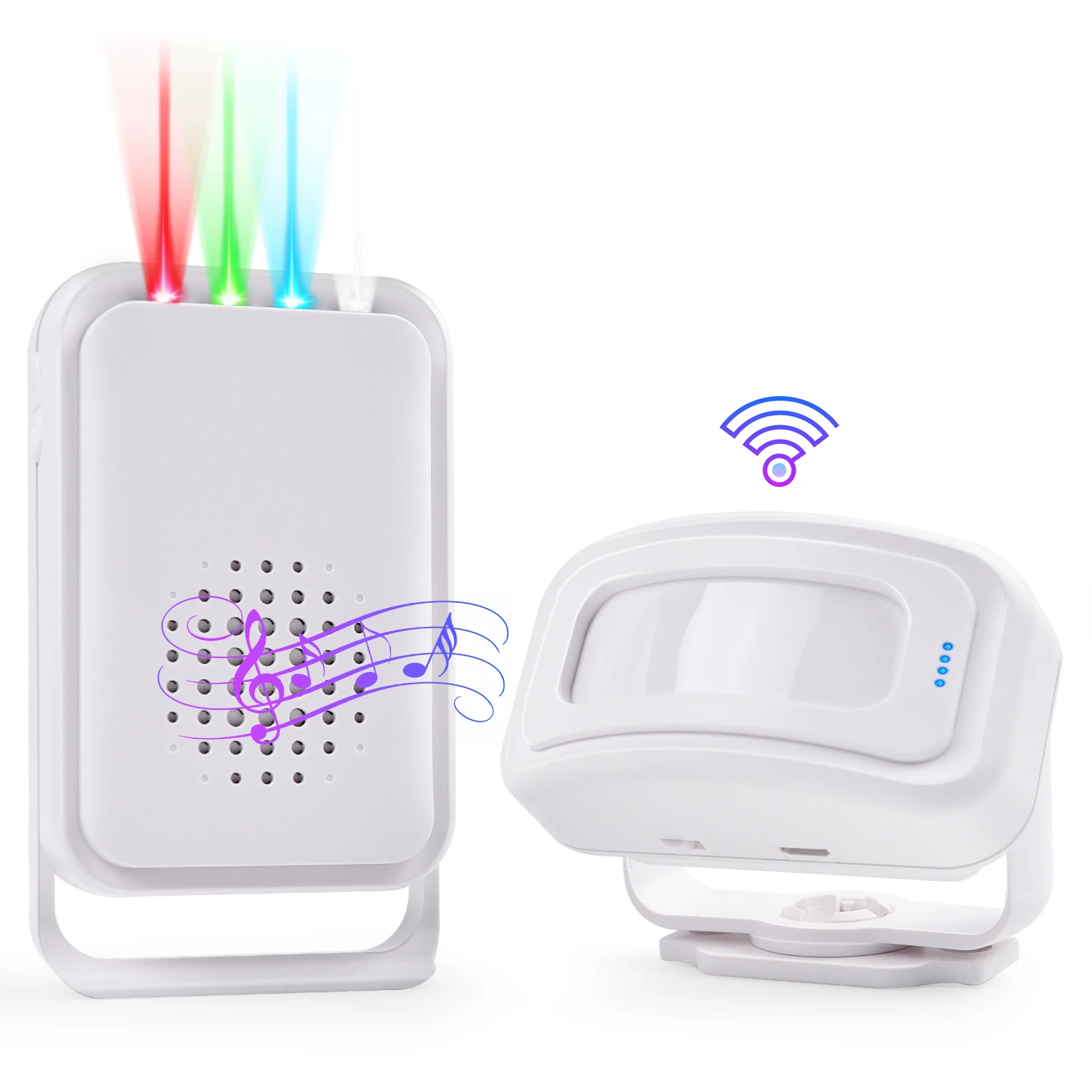 Willkommen PIR Motion Sensor Sicherheit Alarm Kommerziellen Shop Shop Home Chime Drahtlose Infrarot Bewegung Detektor Eintrag Alarm Glocke Image