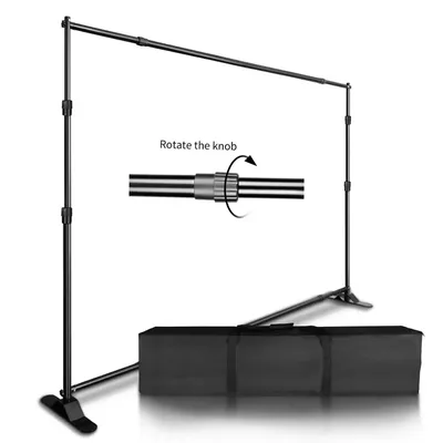 SH Double-Crossbar Hintergrund Hintergrund Stand Rahmen Unterstützung System für Fotografie Foto Studio Video Musselin Green Screen