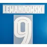 La liga und cl aaaa hochwertige Namensschilder für lewandowski gavi pedri auswärts dritter Name und