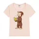 2024 neue Sommer Baby Jungen T-Shirt neugierig George Cartoon drucken Kinder T-Shirts lustige Affen