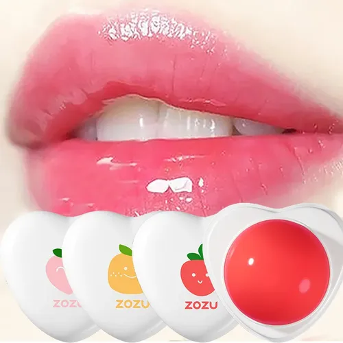 Obst Geschmack Lippen Balsam Natürliche Feuchtigkeits Anti-Rissbildung Erdöl Gelee Erdbeere Pfirsich
