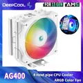 Deepcool ag400 4 Heatpipe CPU luftgekühlter Kühler argb pwm tdp 220w CPU Kühler für lga1700 x amd