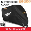 Motorrad abdeckung wasserdicht Outdoor-Roller UV-Schutz Staub Regenschutz für Honda CBR 125R 954 600