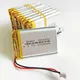 10 PCS 3 7 V 1200mAh Lithium-Polymer LiPo Akku JST PH 2 0mm 2pin Für GPS DVD Mobile video Spiel PAD