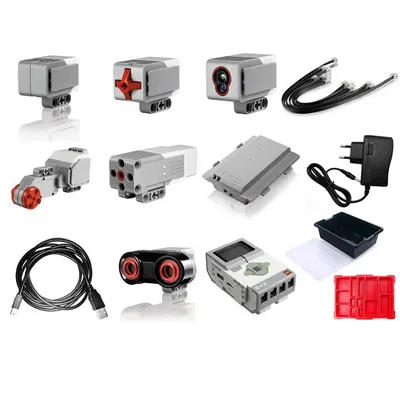 Technische EV3 45500 45544 45560 Farbe Touch Gyro Ultraschall Sensor PF Teile DIY MOC Pädagogische Image