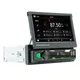 7-Zoll-versenkbarer Bildschirm Auto MP5 MP4 MP3-Player BT 5 1 Auto Locator Frequenz modulation kanal