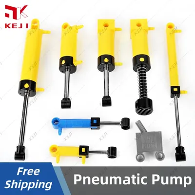 Pneumatik pumpen zylinder rohr 19475 19478 19482 47223 2793 c01 4697 Moc-Teile für Bausteine Spielzeug 26439 Schlauch 99021 Steck verbinder Image
