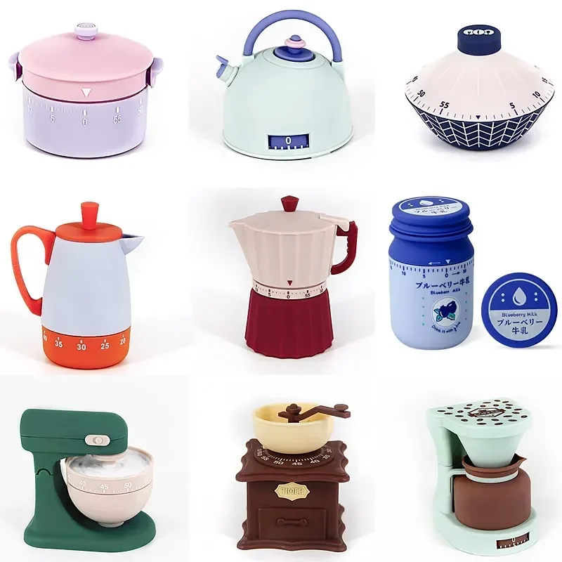 Mechnical Küche Timer Cartoon Kochen ABS Manuelle Zähler Uhr Sichern Yoga Sport Studie Zeit Erinnerung Küche Restaurant Werkzeuge