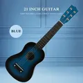 Ukulele Mini Gitarre Kind Anfänger Geschenke Spielzeug 21 Zoll 6 Saiten Musik instrument für Musik