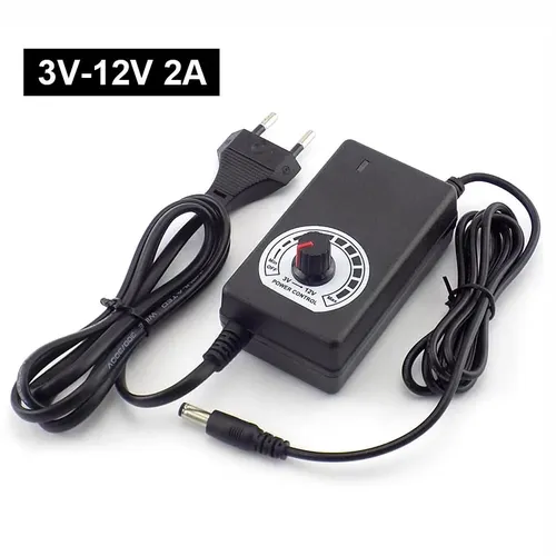 Netzteil adapter einstellbar 3V-12V 2a AC 100 V-240V zu DC 12V Netzteil Universal für CCTV-Kamera