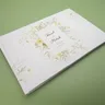 Personal isierte Hochzeit Gästebuch benutzer definierte weiße Gästebuch Signatur Signier buch