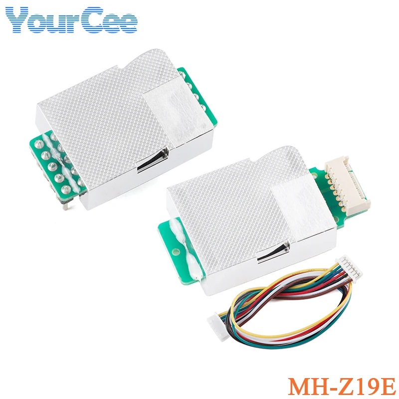 MH-Z19E MH-Z19 CO2-Sensormodul Kohlendioxid-Gassensor für CO2-Monitor 400–5000 ppm UART-PWM-Ausgang Image