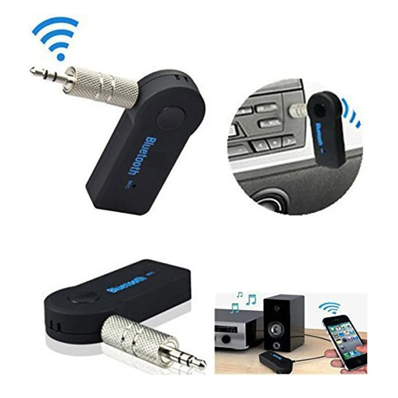 2 in 1 drahtlosen Bluetooth 5,0 Empfänger Sender Adapter 3,5mm Buchse für Auto Musik Audio Aux Kopfhörer Schalter Freis prec heinrich tung Image