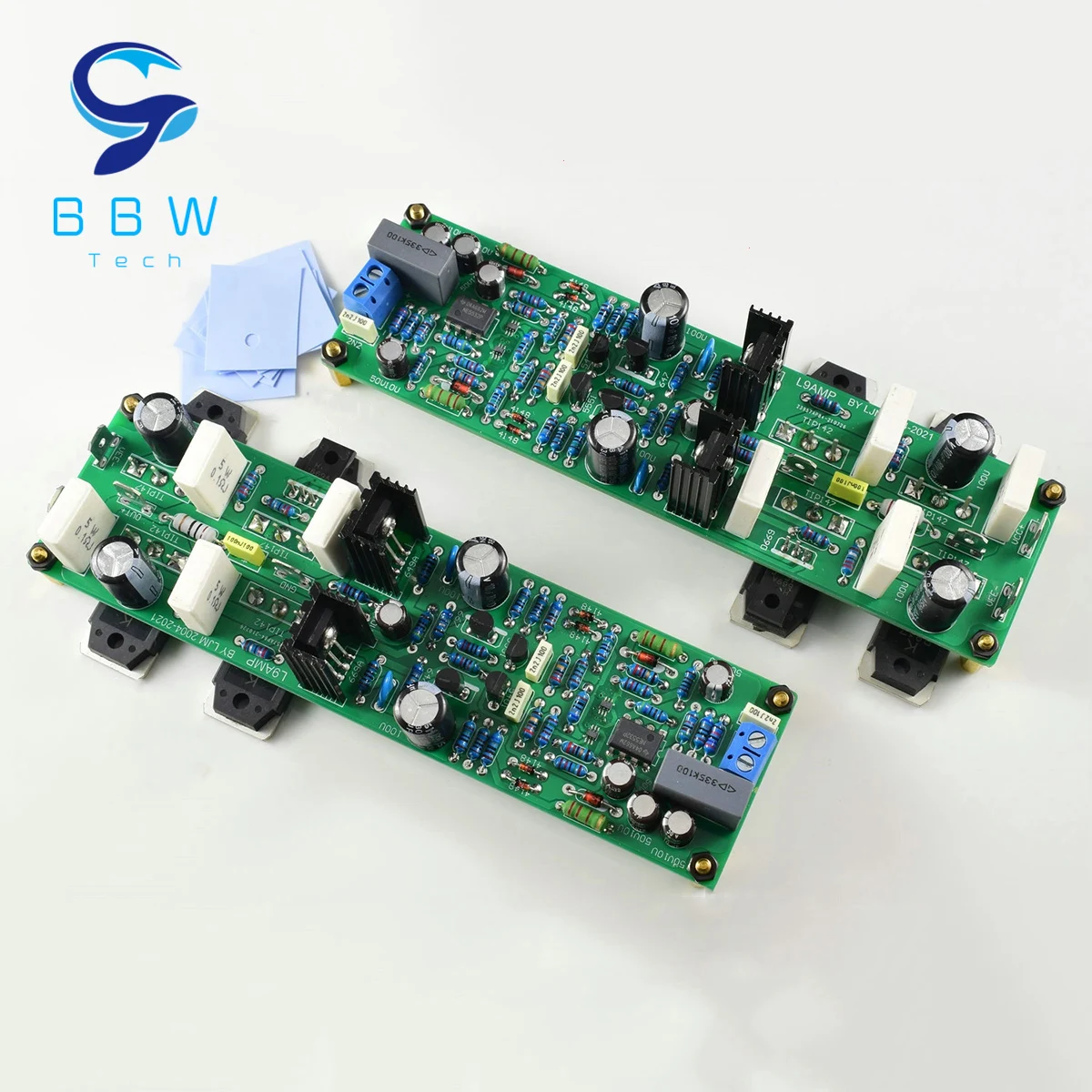 Goldene Stimme Accuphase E405-MOD L9 150W 8R Mono/Dual Kanal Pre-Bühne & Nach-Bühne kombiniert power Verstärker KITS/Fertige Board Image