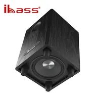 Ibass Desktop 6 5 Zoll passiver Subwoofer Haushalt Holz Heimkino-Soundsystem W