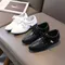 New Boy White Show Leder spitzes Leder Kinder britisch schwarz Studenten Freizeit schuhe Jungen