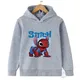 Disney Stitch Spider-Man Kinder Street Fashion Sweatshirt Jungen und Mädchen Tops Kinder Sport