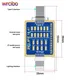 Relife tb-07 micro usb pcb test board ladestation flex tester für iphone andorid typ-c smartphone