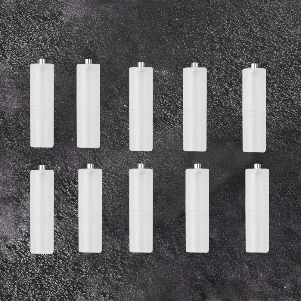 10/5PCS Mini Kunststoff AAA zu AA Größe Zelle Batterie Konverter Adapter Halter Fall Switcher Zelle Batterie Halter konverter Image