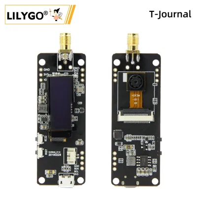 LILYGO®TTGO T-Journal ESP32 Kamera Modul Entwicklung Bord OV2640 Kamera SMA Wifi 3dbi Antenne 0,91 Image
