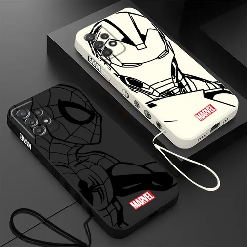 Wunder Spiderman Ironman Fall für Xiaomi Poco X3 NFC M4 Pro X4 NFC X3 Pro F3 GT M5S M3 C40 F4 F5 M5