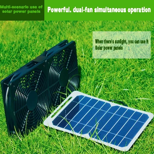 10w 6v Solar-Abluft ventilator 4-Zoll-Mini-Ventilator Solar panel angetriebener Ventilator Luft