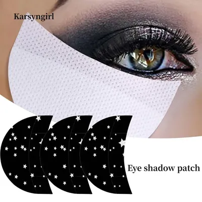10/20/50/100Pcs Eyeliner Schild für Lidschatten Schilde Schutz Einweg Pads Lint Free Patch Falsche wimpern Make-Up-Tool