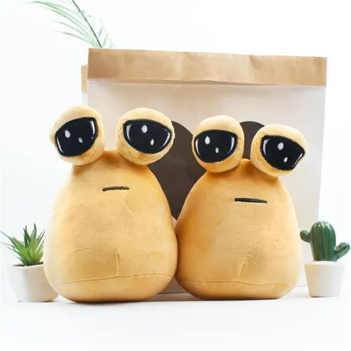 22cm mein Haustier Alien Pou Plüschtiere niedlichen Cartoon Schnecken Spielzeug Stofftier Puppe