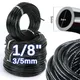 10-100m 1/8 "3/5mm PVC-Schlauch rohr für Rasen Topfpflanze Gewächshaus DIY Tropfs prinkler