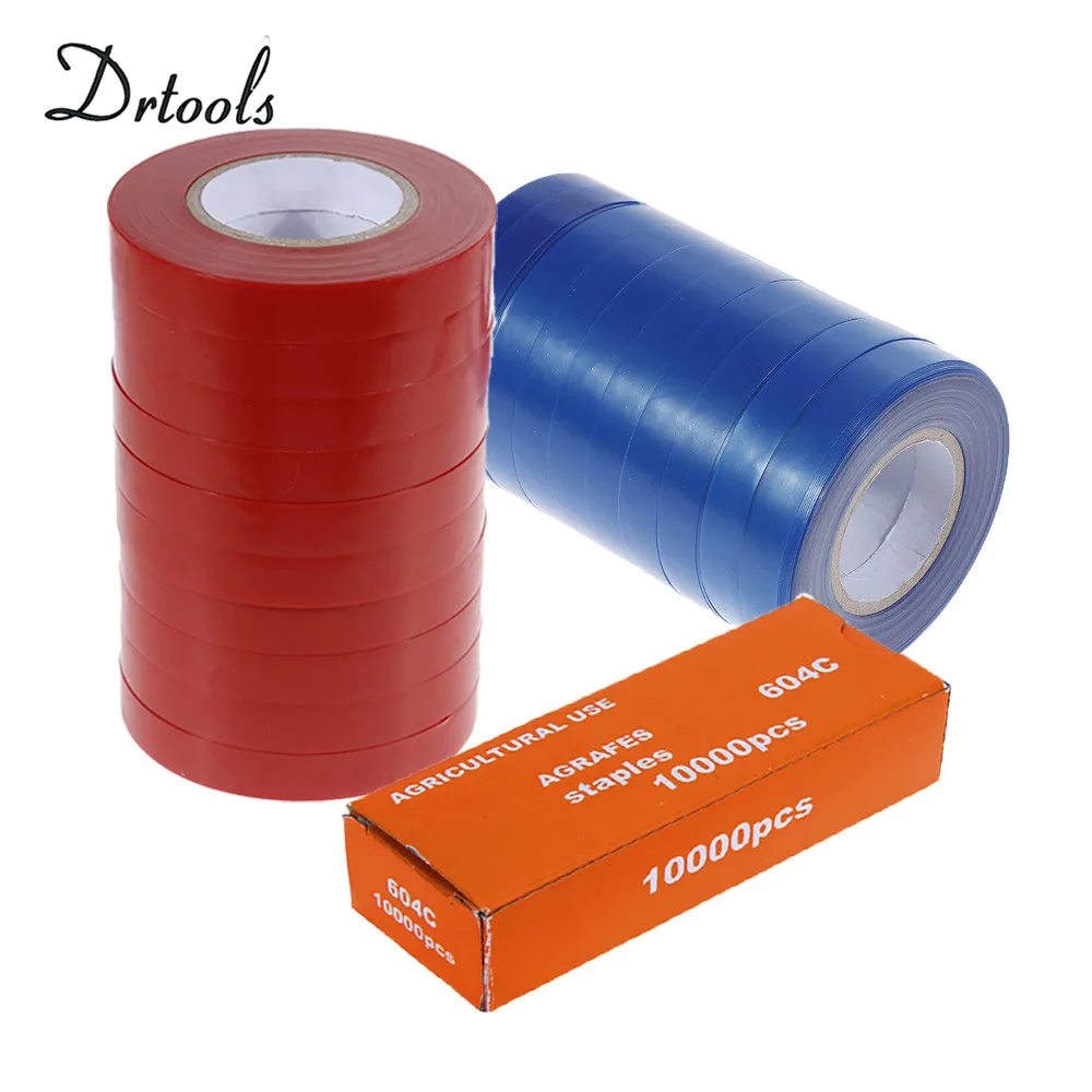 Gartengeräte Baum Parafilm Gartens chere Graft Zweig Garten binden Gürtel PVC Krawatte Band Binden Bindung Blume Gemüse Maschine