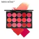 Miss Rose 15 Farben langlebige Lip gloss Palette Make-up wasserdichte Lippenstift kosmetische Lippen