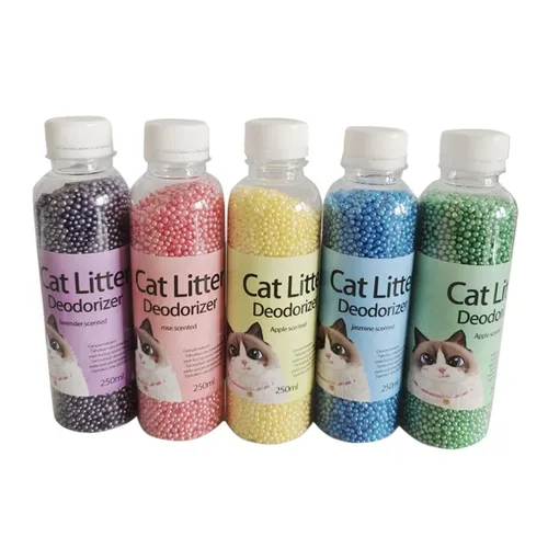 Katzenstreu Deodorant Katzen toilette Geruchs entferner Perlen erfrischen Aktivkohle Natural-Extrakt