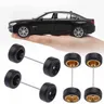 1/64 Modell auto Räder Gummi räder für Hot wheels abs modifizierte Teile Rennfahrzeug Spielzeug