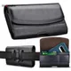 Leder Handy tasche Hüft tasche Handy hülle für Samsung Galaxy S24 plus Ultra A15 A05 Gürtel clip