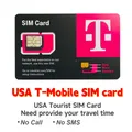 USA Prepaid T-Mobile SIM-Karte 7-90 Tage unbegrenzte Daten Anruf SMS Kostenlose SIM-Karten inhaber