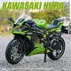1:12 kawasaki ninja zx6r ZX-6R motorrad modell spielzeug fahrzeug sammlung auto bike shork-absorber
