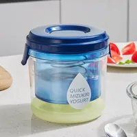 Griechisches Joghurt-Sieb feinmaschiger Joghurt filter mit Deckel wieder verwendbarer