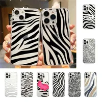 Cartoon Zebra muster Handy hülle für iPhone 7 8 plus x xr xs 11 12 13 se2020 Mini-Handys 14 Pro Max
