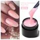 Treffen Sie sich über 8ml Roségold Glitter Quick Extension Gel Nagellack Goldfolien Effekt semi permanente UV-Gel Nägel Kunst für Maniküre