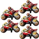 5 stücke Motorrad Luftballons Dirt Bike Party Luftballons Motocross Racing Party Helium Luftballons