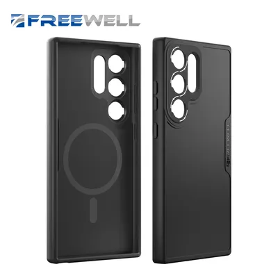 Freewell Galaxy Series Handy hülle kompatibel mit Samsung Galaxy S24 Ultra Support Magsafe Wireless