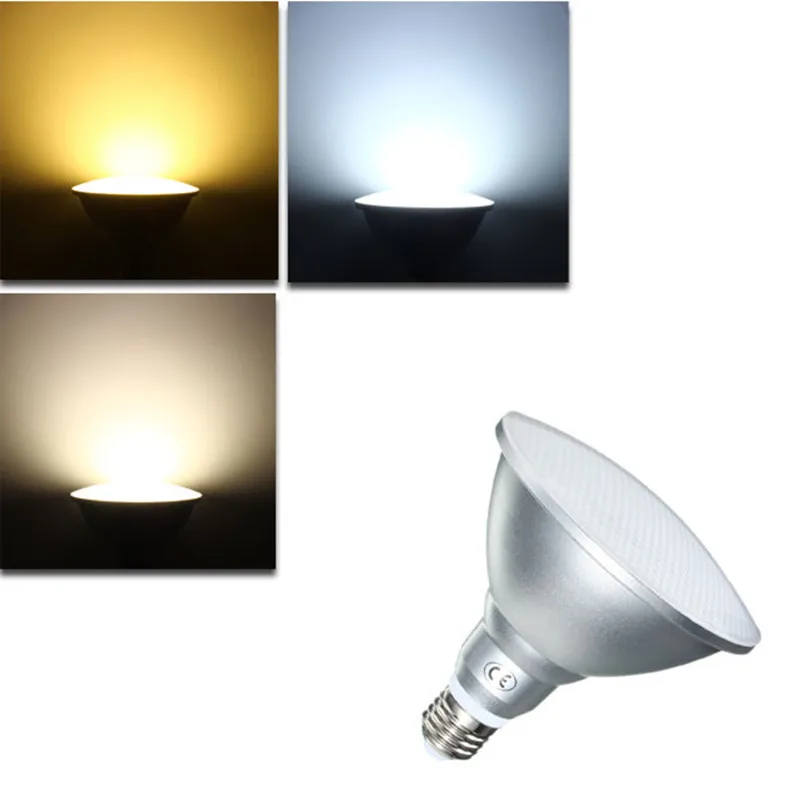 9W/12W/18W E27 PAR20 PAR30 PAR38 Wasserdichte IP65 LED Spot Glühbirne Lampe Innen Beleuchtung dimmbar AC85-265V