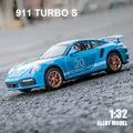 1:32 Porsche Turbo s Legierung Rennwagen Modell Druckguss Spielzeug fahrzeuge Metall Sport