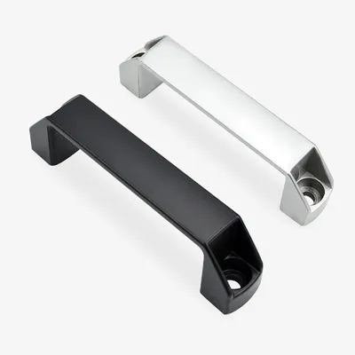 Aluminium legierung griff Industrielle hardware aluminium schrank griff Teile für Aluminium Profil