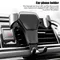 Schwerkraft Auto halter für Telefon Entlüftung Clip Mount Mobile Cell Stand Smartphone GPS Unterstützung für iPhone 13 12 Xiaomi Samsung Phone
