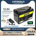 Neue LiitoKala 12 8 V 180AH LiFePO4 Batterie pack 12V Lithium-Eisen Phosphat Batterien 4000 Zyklen